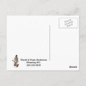 librairie de cartes postales roues virginie ouest (Dos)