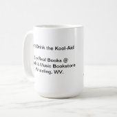 librairie de tasse de café roulant WV. (Devant gauche)