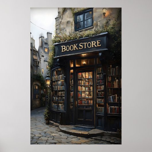 Librairie Impression, Impression de bibliothèque a (Devant)