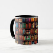 Librairie Librairie Amateurs de livres Mug (Devant gauche)
