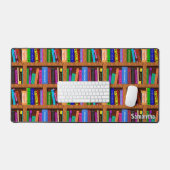 Librairie Librairie Motif de bibliothèque pour lec (Clavier et souris)