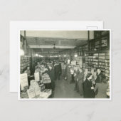 Librairie vintage Intérieur Australie Carte postal (Devant / Derrière)