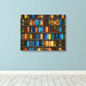 Librairies 1 Toile enrobée (Insitu (Plancher de Bois))