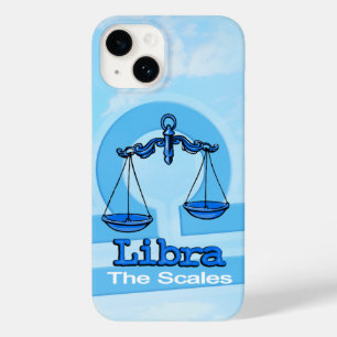 Libraluchtbord zodiale iphoneblauw Case-Mate iPhone 14 hoesje