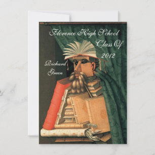 LIBRARIAANSE AFSTUDEREN PARCHMENT WAX SEAL MONOGRA KAART