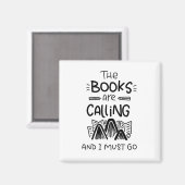 Librarian, Book Lover, Bookworm Magnet Magneet (Voorkant / Achterkant)