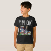Librarian Book Reader Funny Book Lover T-shirt (Voorkant volledig)