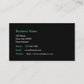 Librarian Bookselaar Visitekaartje (Achterkant)