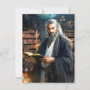 Librarian Briefkaart