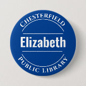 Librarian Button Badge (Voorkant)