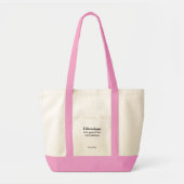Librarian Canvas tas Personalized Circulation Pun (Voorkant)