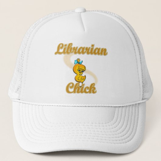 Librarian Chick Trucker Pet (Voorkant)