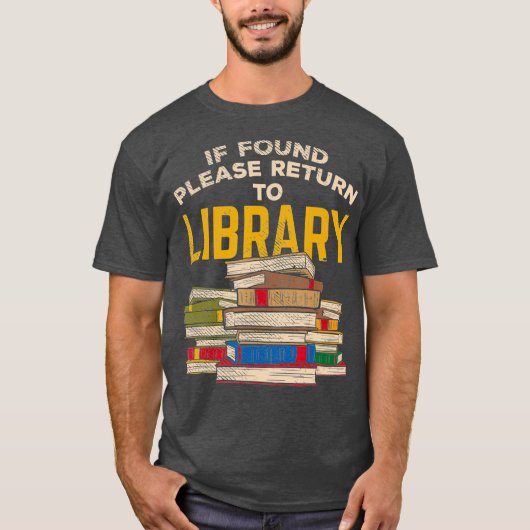 Librarian Funny Reading Gift T-shirt (Voorkant)