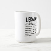 Librarian Koffiemok (Voorkant rechts)