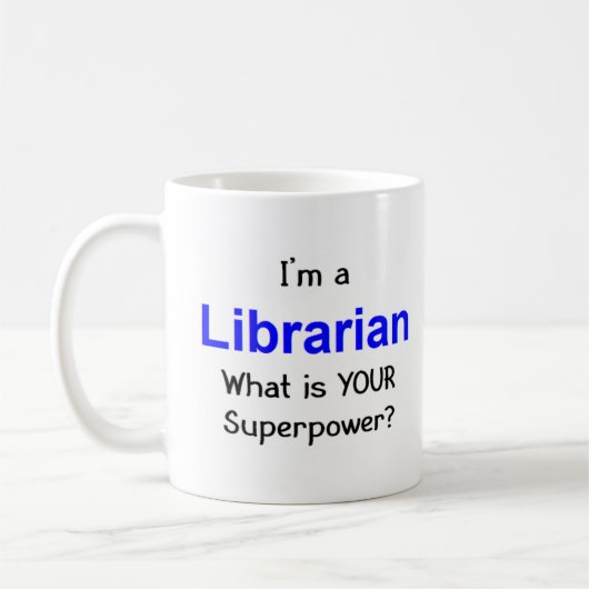 Librarian Koffiemok (Links)