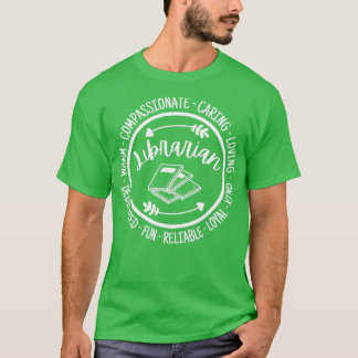 Librarian Life Library Book Lover Funny T-shirt