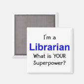 Librarian Magneet (Voorkant / Achterkant)