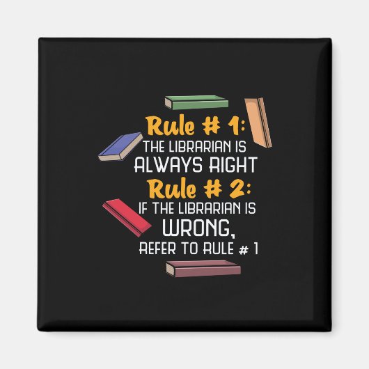 Librarian Magneet (Voorkant)