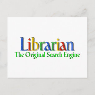 Librarian Original Search Engine Briefkaart