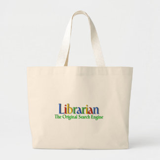 Librarian Original Search Engine Grote Tote Bag