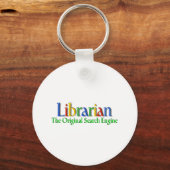 Librarian Original Search Engine Sleutelhanger (Voorkant)