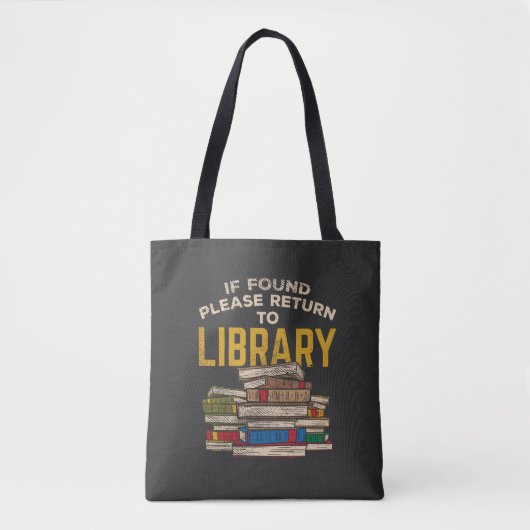 Librarian Reading Gift Draagtas (Voorkant)