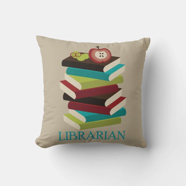 Librarian Sierkussen Gift (Voorkant)