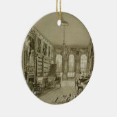 Library as Sitting Room, Cassiobury Park, c.1815, Keramisch Ornament (Rechts)