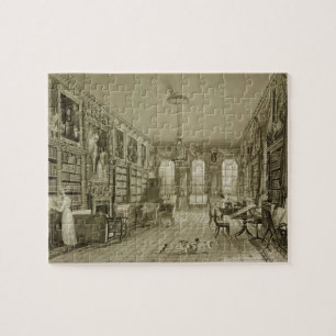 Library as Sitting Room, Cassiobury Park, c.1815, Legpuzzel