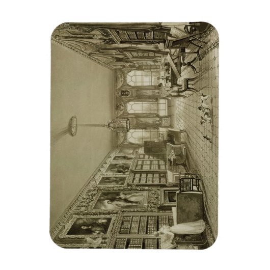 Library as Sitting Room, Cassiobury Park, c.1815, Magneet (Verticaal)