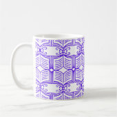 Library Book Pattern  Koffiemok (Links)