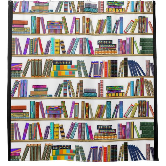 LIBRARY BOOKCASE VEREENVOUDIGD DOUCHEGORDIJN (Voorkant)