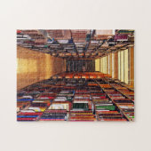 Library Books Puzzle Legpuzzel (Horizontaal)