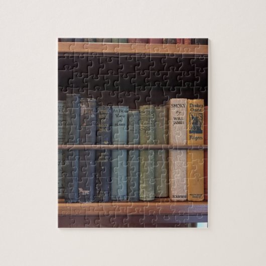 Library Bookshelf Puzzle Legpuzzel (Verticaal)