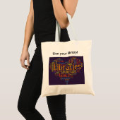 Library canvas tas (Voorkant (product))