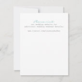 Library Card Save the Date (Achterkant)