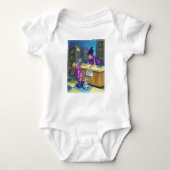 Library Check Out Artwork Romper (Voorkant)