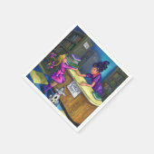 Library Check Out Artwork Servet (Hoek)