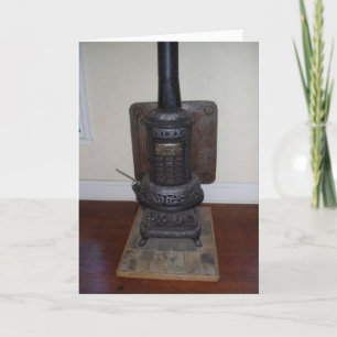 "Library Church Furnace" Get Well Card Kaart