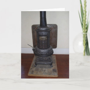 "Library Church Furnace" Get Well Card Kaart