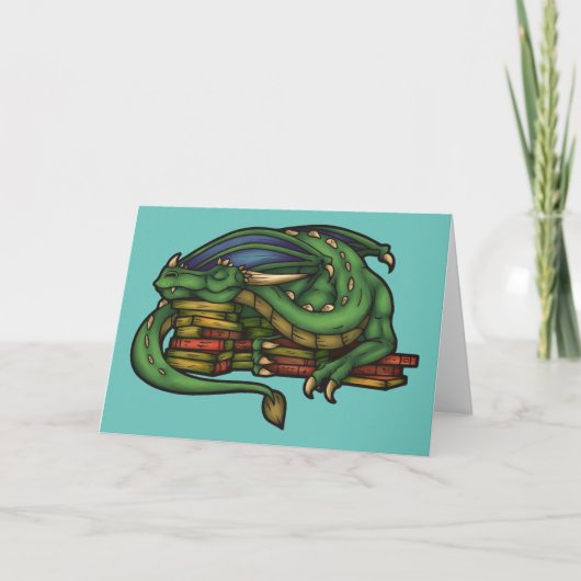 Library Dragon Kaart (Voorkant)