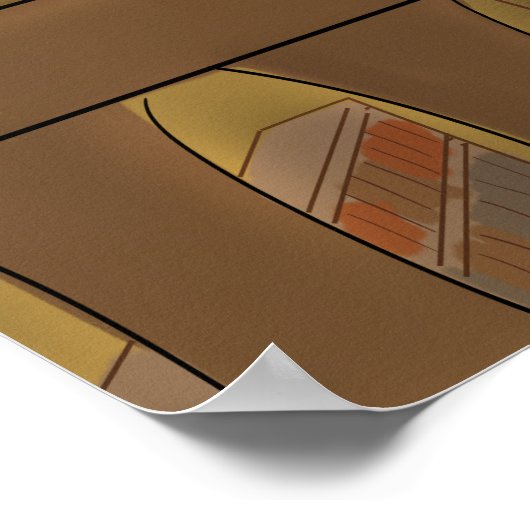 Library Dragon Poster (Hoek)