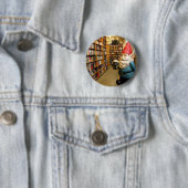 Library Gnome I Ronde Button 5,7 Cm (In situ)