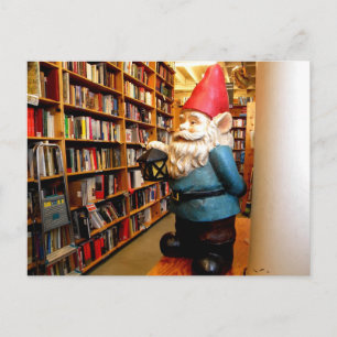 Library Gnome II Briefkaart