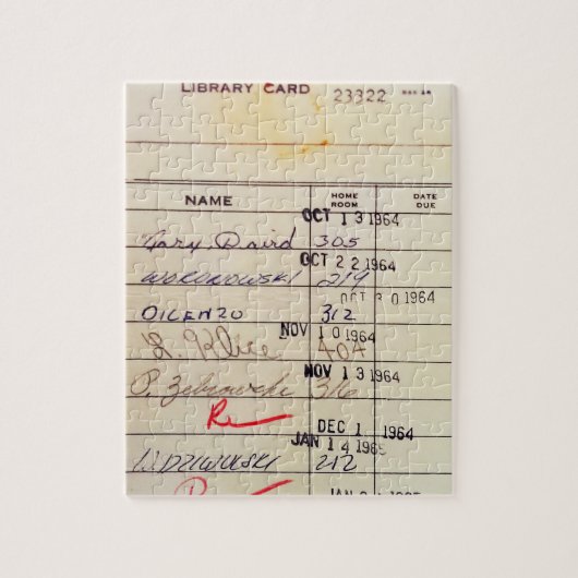 Library Kaart 23322 Legpuzzel (Verticaal)