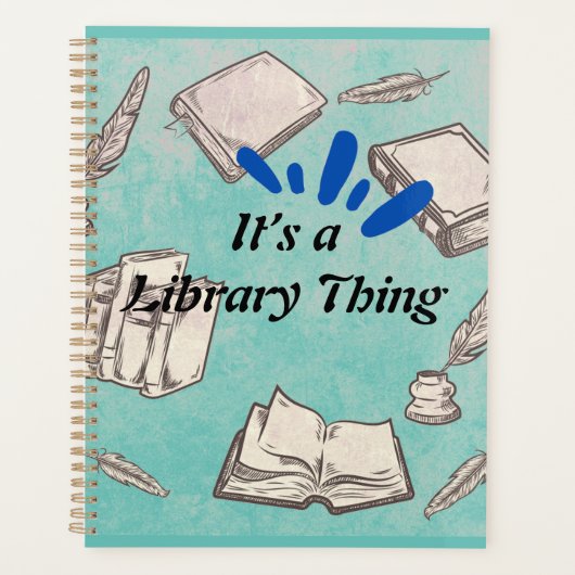 Library Planner de Sommer Hamilton (Devant)