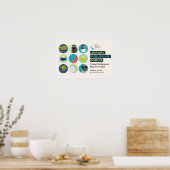 Library Publishing Forum 2021 Poster - 19" x 13" (Cuisine)