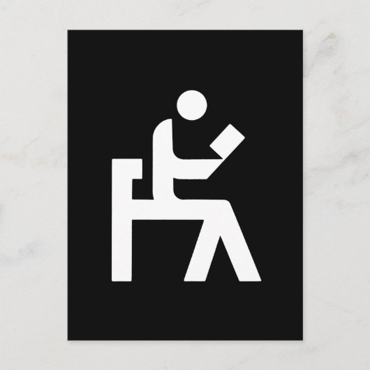 Library Reading Room Briefkaart (Voorkant)