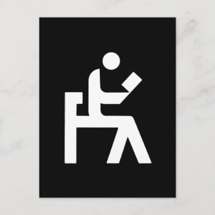 Library Reading Room Briefkaart