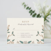  Library RSVP-kaart RSVP Kaartje (Staand voorkant)